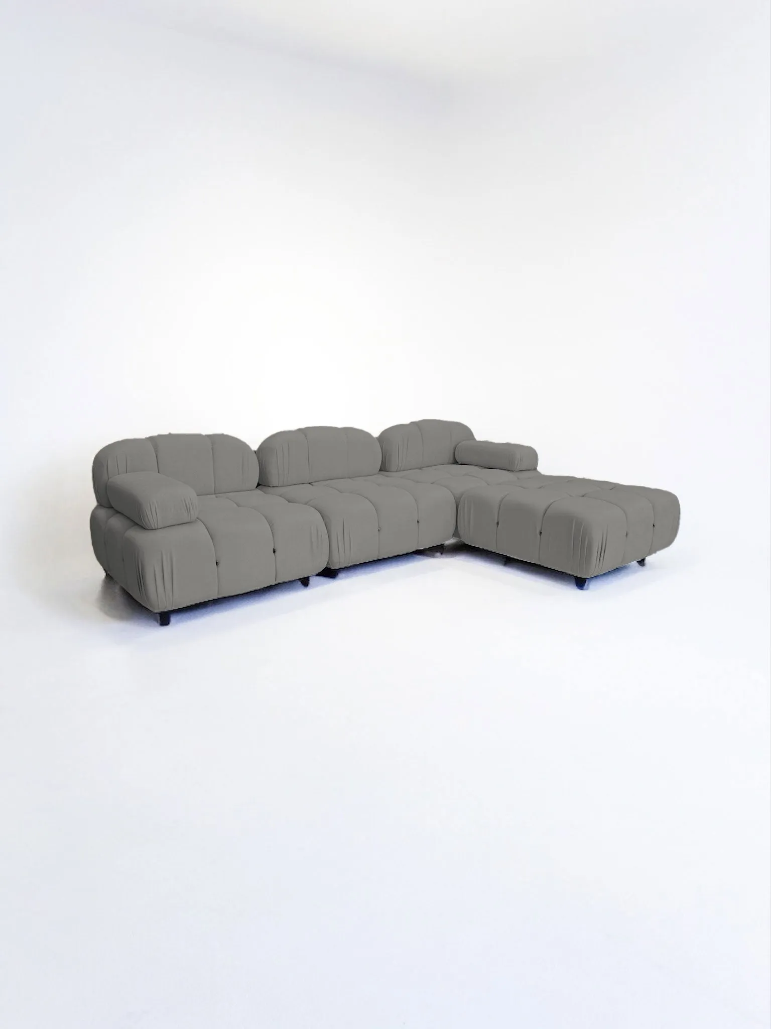 Anonella Sofa  Set/4 - Grey