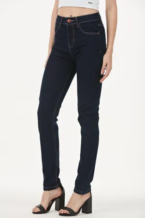 CALÇA JEANS SUPER SKINNY C4 DARK BLUE