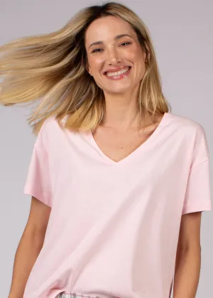 Camiseta Comfy Rosa