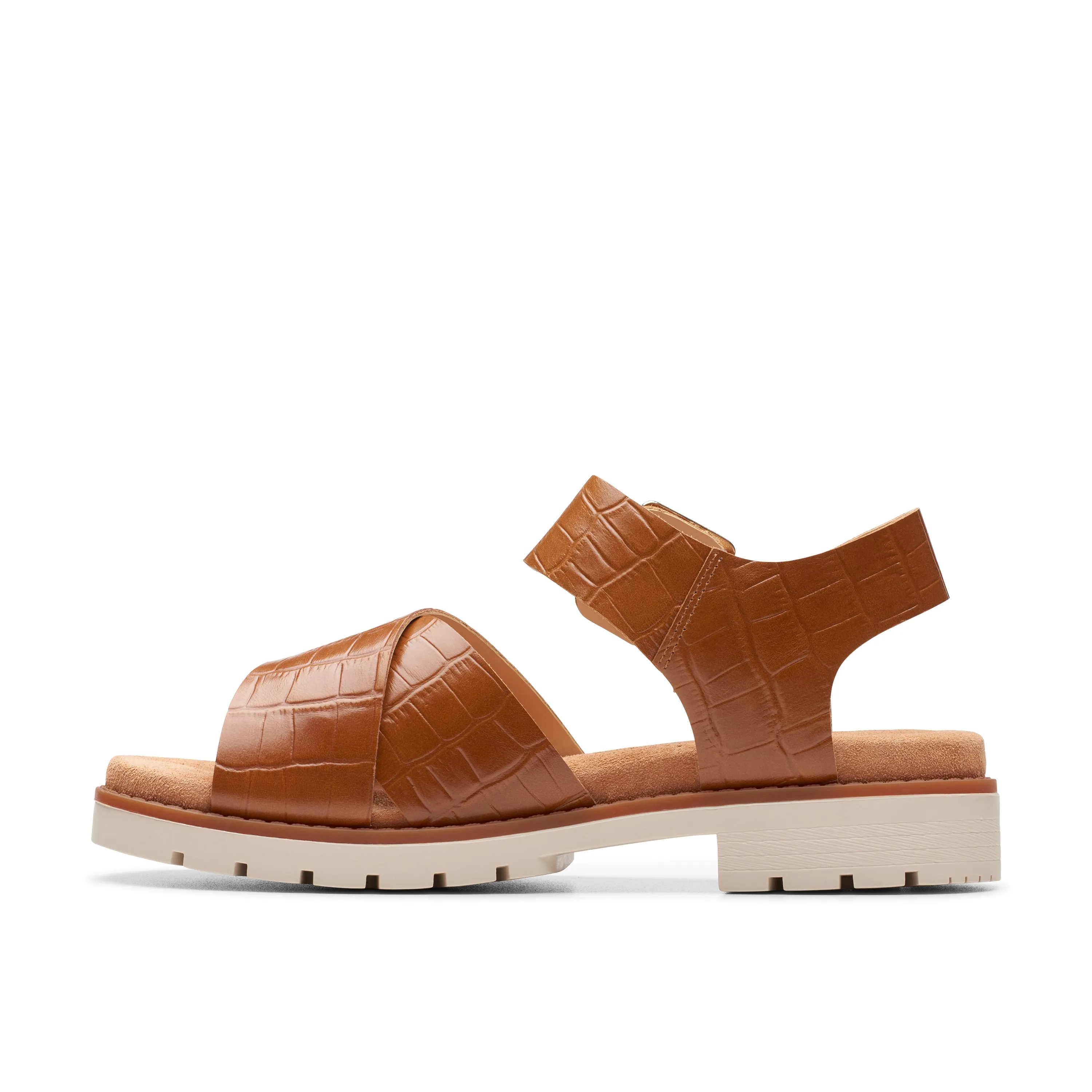 CLARKS | SANDALIAS CASUAL MUJER | ORINOCO CROSS TAN INTEREST | MARRÓN