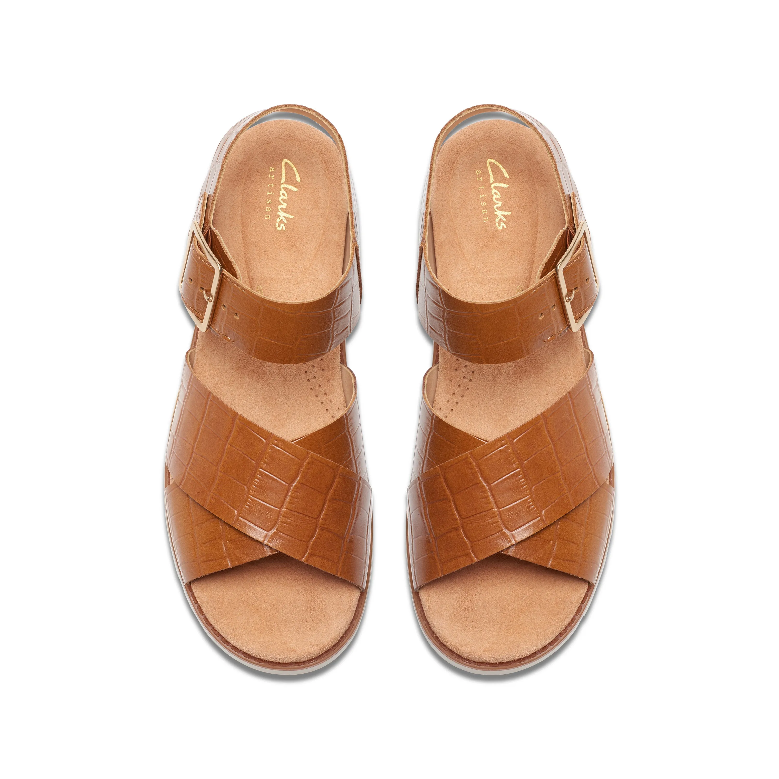 CLARKS | SANDALIAS CASUAL MUJER | ORINOCO CROSS TAN INTEREST | MARRÓN