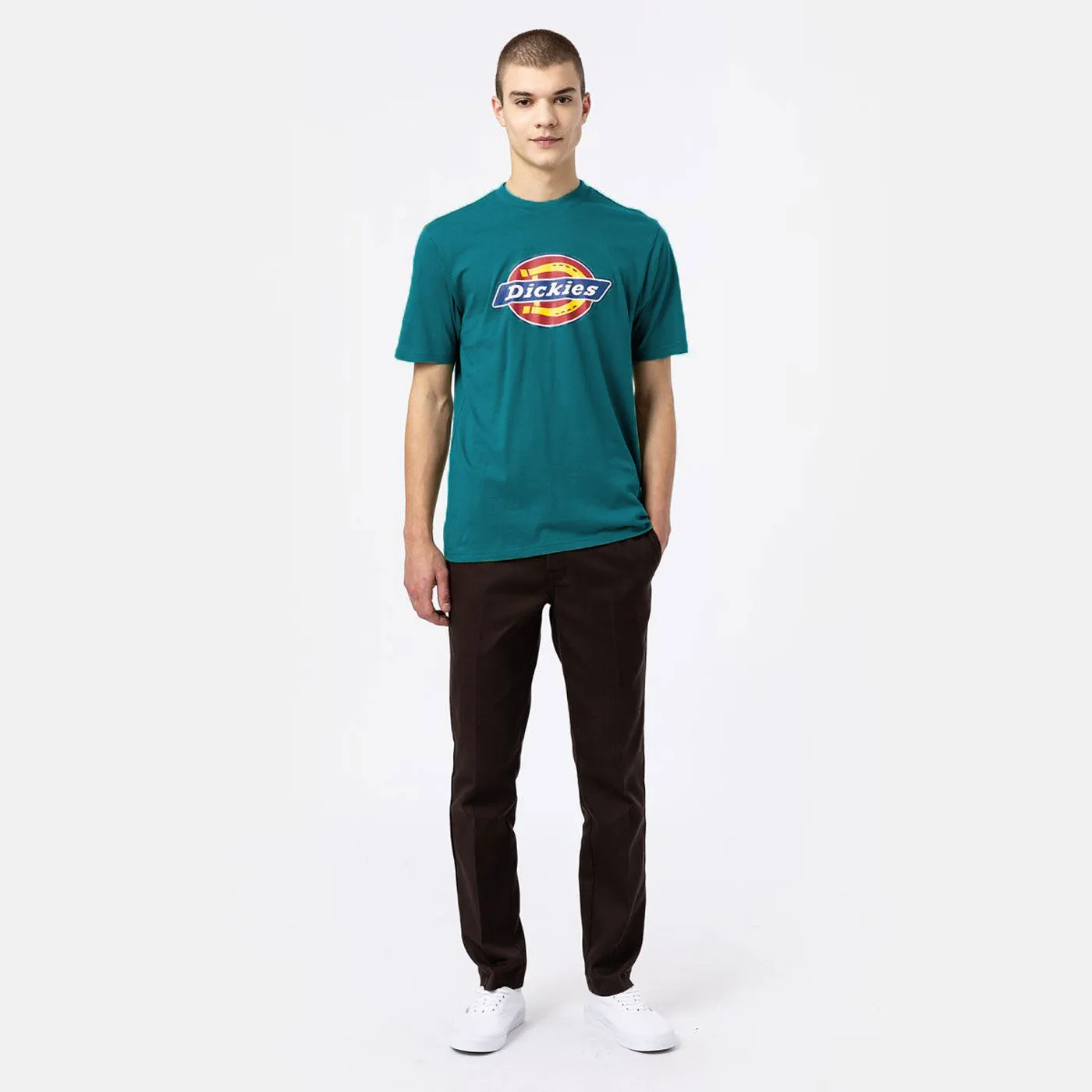 Dickies T-Shirt Icon Logo Graphic  Green