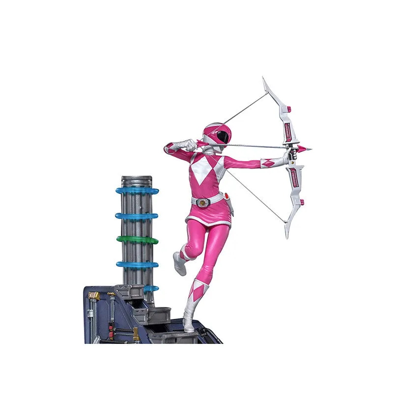 Iron Studios Estatuilla Pink Ranger Mighty Morphin Escala 1:10 Power Rangers