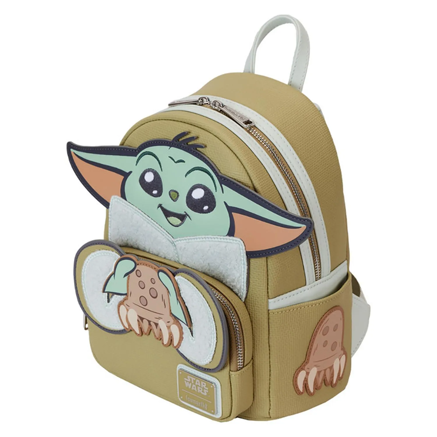 Loungefly Mini Backpack Grogu & Crabbies The Mandalorian