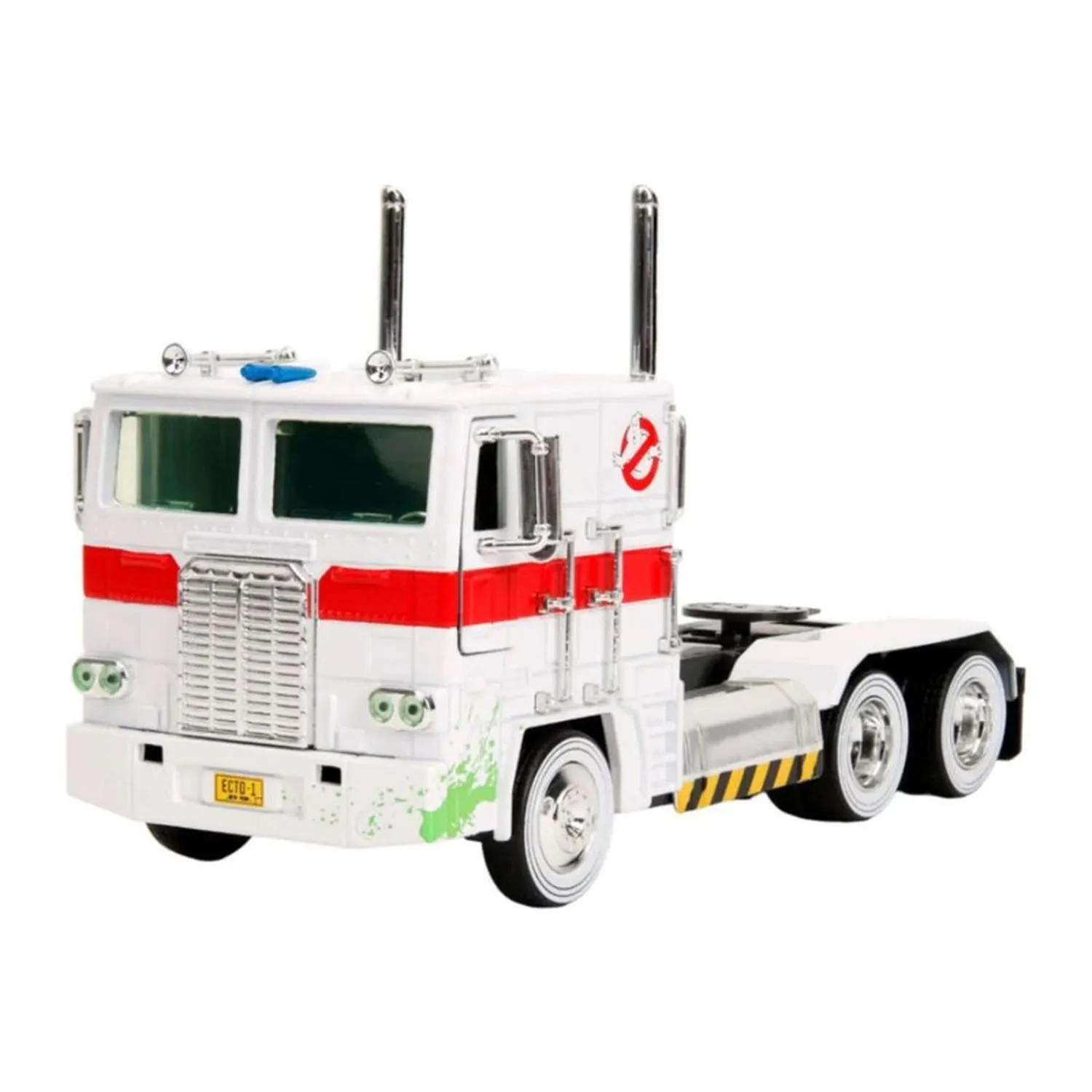 New Arrival Jada Toys Vehículo Ghostbusters Optimus Prime Blanco Escala 1:24 Transformers