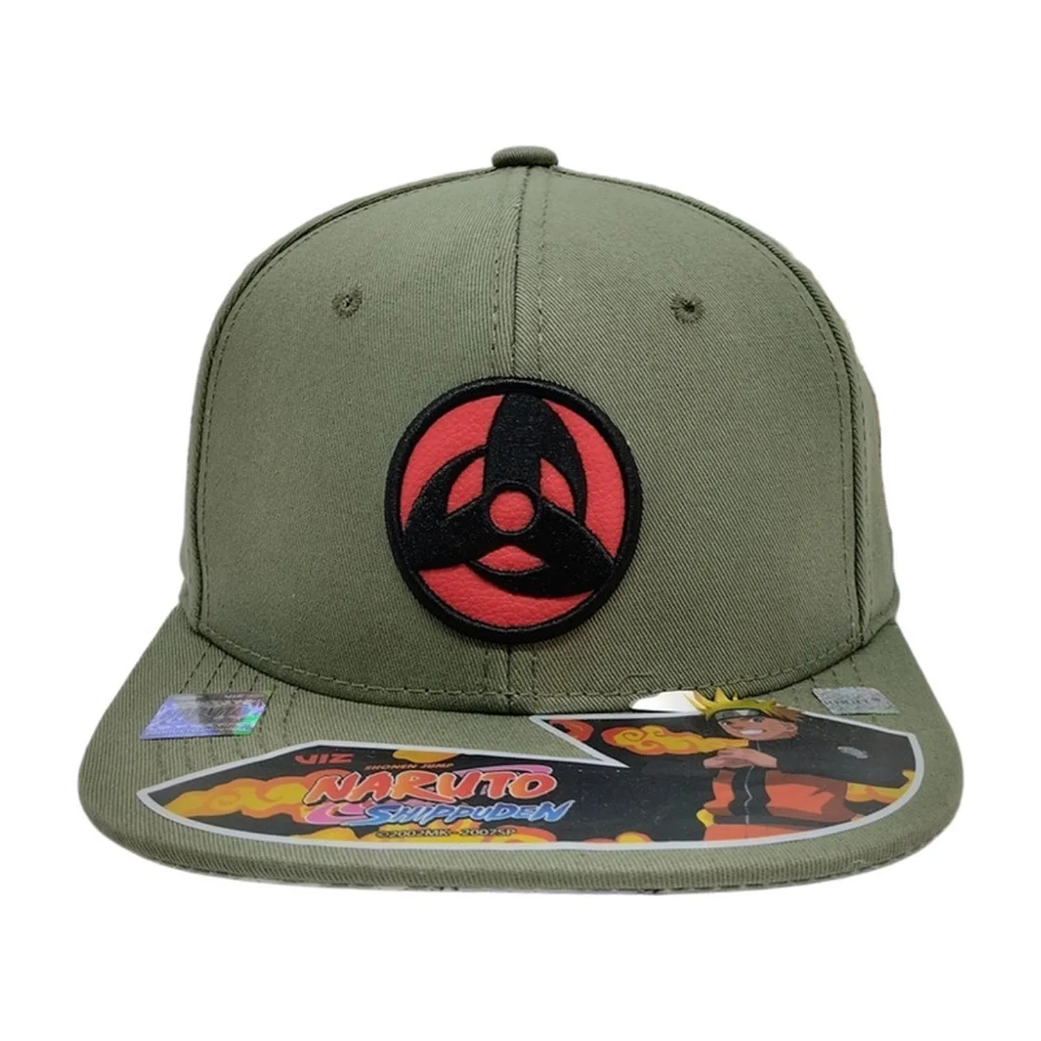 New Arrival Kndit Caps Gorra Verde Logo Mangekyou Sharingan Kakashi Naruto