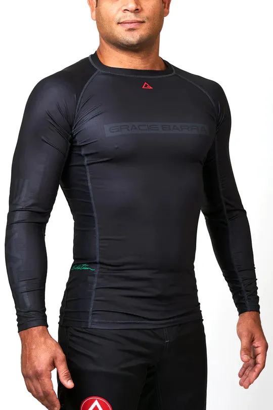 Rashguard Ranqueada M/L GB Edition - Preta