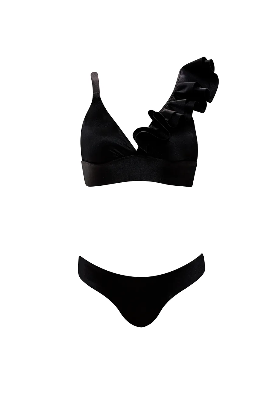 Soleil Classic Black Bikini Bottom